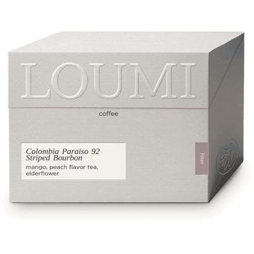 Кава в Зернах Colombia Paraiso 92 Striped Bourbon Loumi Coffee 250 г LoumiStripedB фото