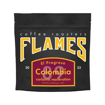 Кава в Зернах Colombia El Progreso Carbonic Maceration, Flames Coffee Roasters, 250 г ElProgreso фото