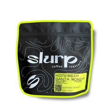 Кава в Зернах Колумбія Santa Monica Slurp Coffee Roasters 250 г SlarpMonica фото