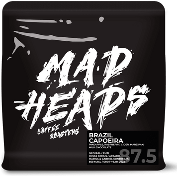 Кава в Зернах Brazil Capoeira Mad Heads 250 г Capoeira фото