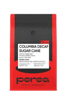 Кава в Зернах Colombia Decaf Sugar Cane Perea 250 г PereaSugarDec фото