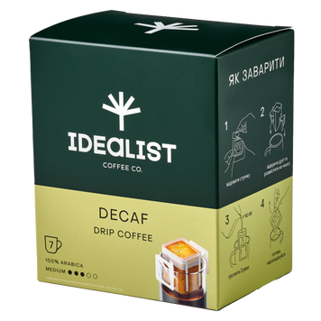 Drip Box Колумбія Decaf, Idealist DripBoxColombiaDecaf фото