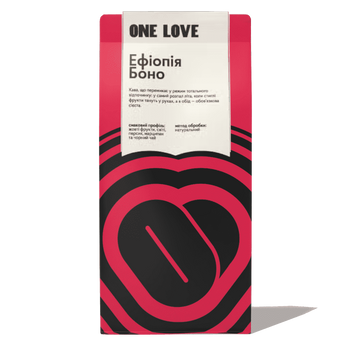 Кава в Зернах Ефіопія Боно One Love Coffee 250 г BonoOneLove фото