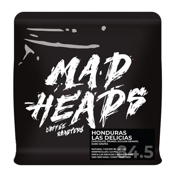 Кава в Зернах Honduras Las Delicias Mad Heads, 250 г LasDelicias фото