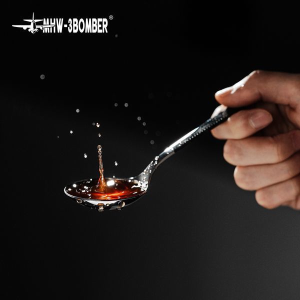 Ложка для капінгу MHW-3BOMBER Cupping Spoon Чорно-сіра (S5706S) S5706S фото