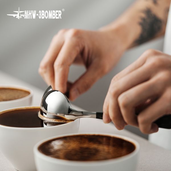 Ложка для капінгу MHW-3BOMBER Cupping Spoon Чорно-сіра (S5706S) S5706S фото