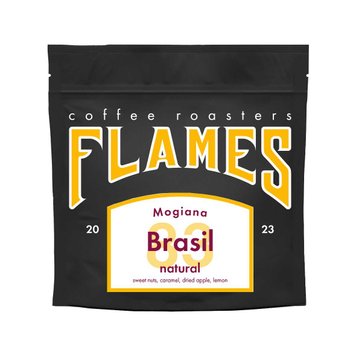 Кава в Зернах Brasil Mogiana, Flames Coffee Roasters, 250 г FlamesMogiana фото