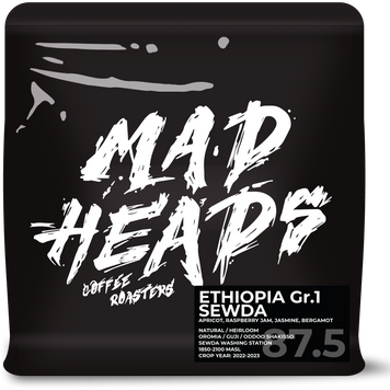 Кава в Зернах Ethiopia Sewda Gr.1 Mad Heads 250 г Sewda фото