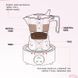 Гейзерна кавоварка з подвійним клапаном MHW-3BOMBER Double Valve Moka Pot 100 мл Блакитна (M6575BL-OS) M6575BL-OS фото 6