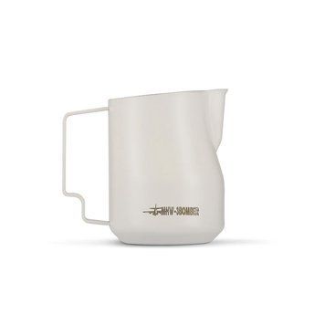 Пітчер з ручкою для молока MHW-3BOMBER Turbo 350мл Off White (P6013W) P6013W фото