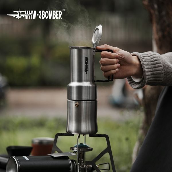 Кавоварка гейзерна 350 мл MHW-3BOMBER MET Outdoor Moka Pot (M5724) M5724 фото