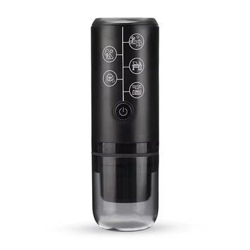Портативна кавоварка iCafilas Travel Espresso Maker ME2410 Чорна для меленої кави та капсул Nespresso (ME2410B) ME2410B фото