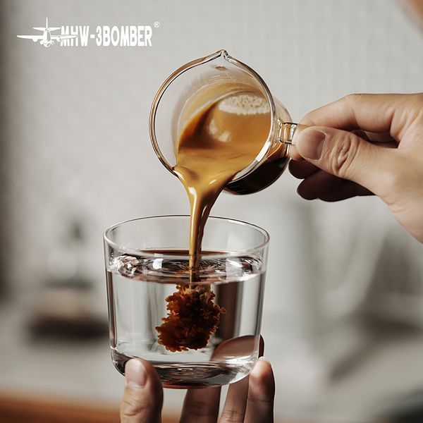 Мірна скляна ємність з подвійним носиком для еспресо MHW-3BOMBER Glass Measuring Cup 120 мл Мультиколор (G6588C-OS) G6588C-OS фото