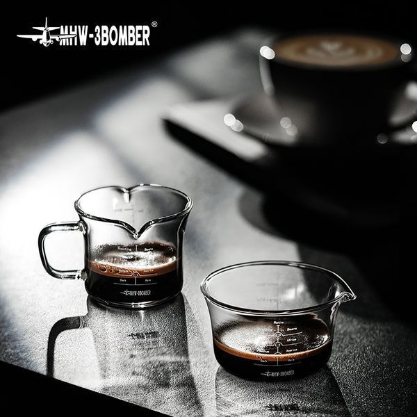 Мірна скляна ємність з подвійним носиком для еспресо MHW-3BOMBER Glass Measuring Cup 120 мл Мультиколор (G6588C-OS) G6588C-OS фото