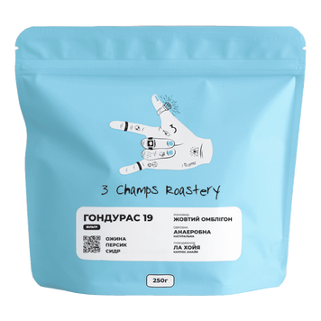 Кава в Зернах Гондурас 19 3 Champs Roastery 250 г Honduras19 фото