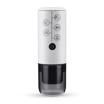 Портативна кавоварка iCafilas Travel Espresso Maker ME2410 Біла для меленої кави та капсул Nespresso (ME2410W) ME2410W фото